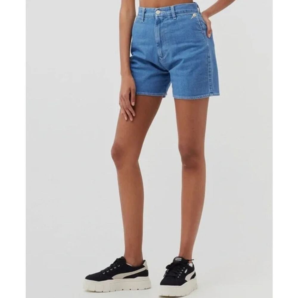 LEVI'S Made & Crafted Japanese High Wasted Mom Trouser Jean Shorts Sz 33 NWT - Picture 3 of 12